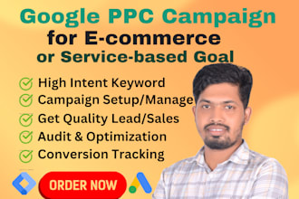 setup, audit and optimize google ppc campaign and accurate conversion tracking