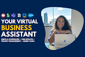 be your executive virtual assistant for admin support