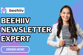 do beehiiv setup, beehiiv newsletter landing page website design,beehive manager