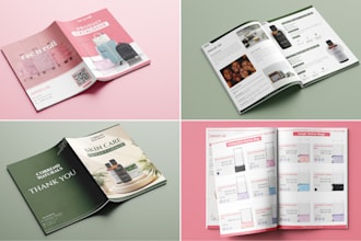 design catalog, product catalog, sell sheet, catalogue, brochure and magazine
