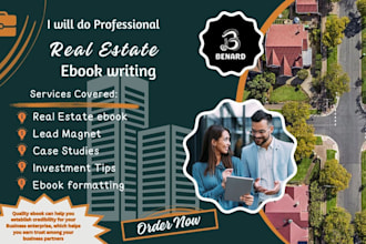 write engaging real estate ebook, finance, mortgage, and credit score ebook