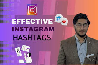 create effective hashtags to grow instagram organically