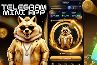 build telegram mini app telegram crypto game telegram tap game bot