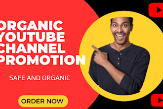 do organic youtube video promotion to get more views