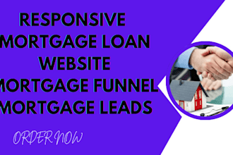 build mortgage loan website via setup mortgage funnel