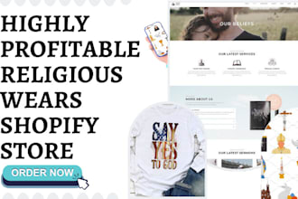 design religious wear shopify store clothing store hijab religious wear website