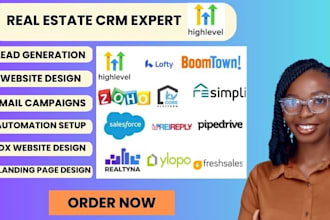 set up lofty CRM idx  ghl ylopo resimpli kvcore pipedrive