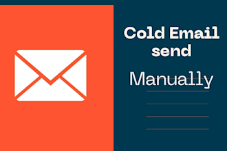 manually send your cold email marketing