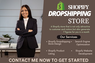 design and redesign shopify dropshipping cosmetic store shopify skincare store