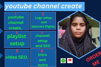 do youtube  business channel create and setup