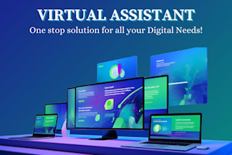 be your professional virtual and admin assistant