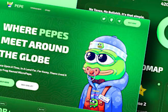 meme coin website, crypto website, pepe coin, meme website, crypto token website