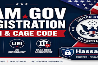 handle sam registration, renewal, and vendor setup for federal contracts