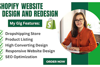 redesign your shopify website for conversions, speed and SEO