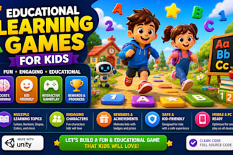 build interactive educational games for android and ios