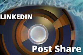 share your post link with my 29k linkedin followers
