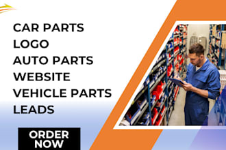 design car parts shopify store auto parts vehicle parts car wrap website