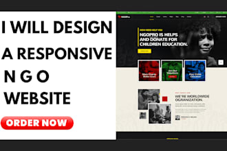 build nonprofit charity fundraising website with donation system ngo website