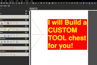 build you a custom bluebeam tool chest