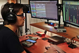 program high quality drum tracks that mimic real drums