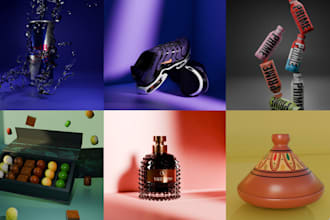 do 3d product modeling and rendering design