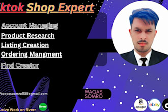 be your expert tiktok shop VA and ebay VA