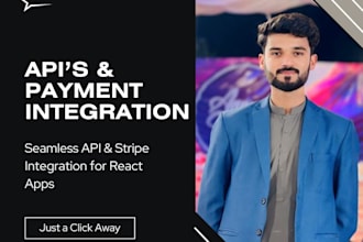 set up rest apis and stripe payment integration in your react app