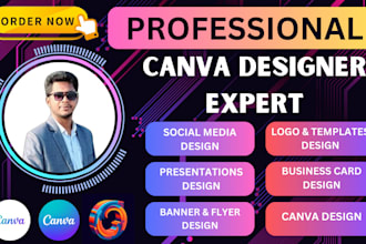 create canva design, social media design, linkedin ads, post, banner design