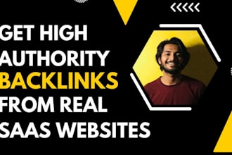 do link insertion on DR 60 plus saas websites