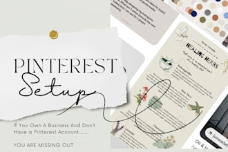 setup, optimize and manage your pinterest account