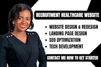 wordpress recruitment website job board website staffing and healthcare website