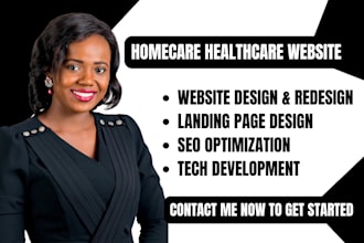 wordpress home care website, assisted living website healthcare staffing website