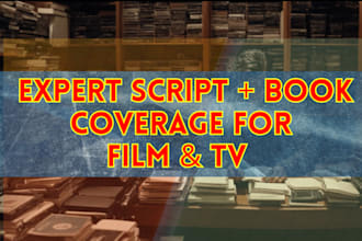 do expert coverage on your screenplay or book