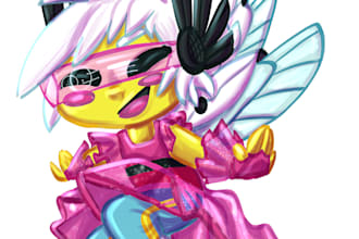 make cute chibi art of your character