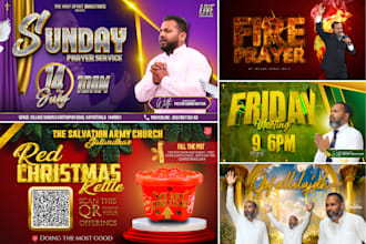do christian graphics, poster, thumbnail for church