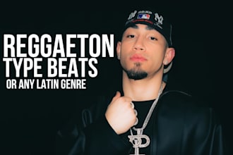 produce a professional reggaeton type beat for your song