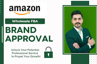 provide you brand approval for amazon wholesale fba