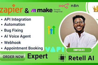 vapi ai zapier make com webhook retell ai calling agent automation gohighlevel