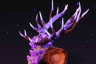 create stylized 3d game props and assets for you video game