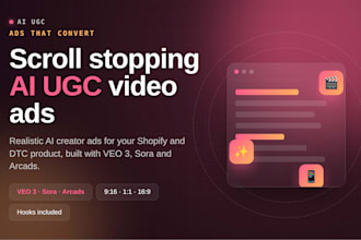 create ai ugc video ads for shopify and dtc