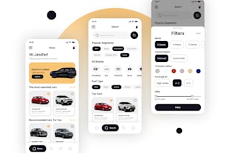 create vehicle buying and selling app, used car marketplace app, car listing app