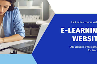 design lms elearning websites using tutor lms learndash and learnpress