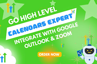 integrate google calendar with ghl, outlook, zoom calendar