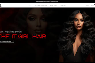 hair extension shopify store hair website hair extension store beauty website