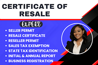 do seller or reseller permit, resale certificate sales tax id of all USA states