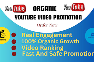 do email marketing campaign to shoutout youtube video promotion