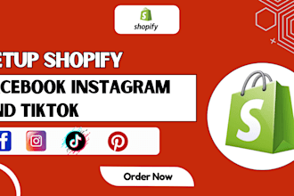 do facebook shop, instagram shop, and tiktok shop setup, tiktok shop manager