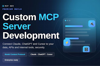 build a custom mcp server for claude, chatgpt, and cursor