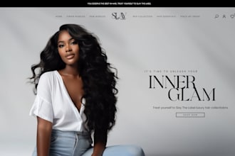 design hair extension website hair extension store hair website beauty website