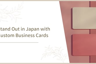 design business cards needed for doing business in japan